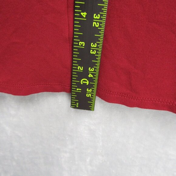 Womens J Jill Ponte Bell Sleeve Shift Dress With Pockets Cranberry Red Small - Picture 8 of 14